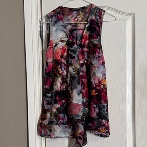 Simply Vera Vera Wang Multicolor Floral Blouse